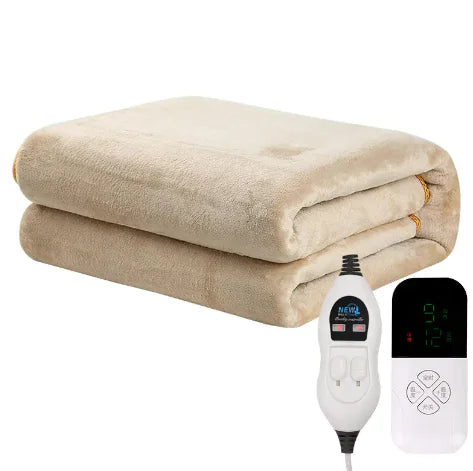 Cozy Flannel Heated Blanket