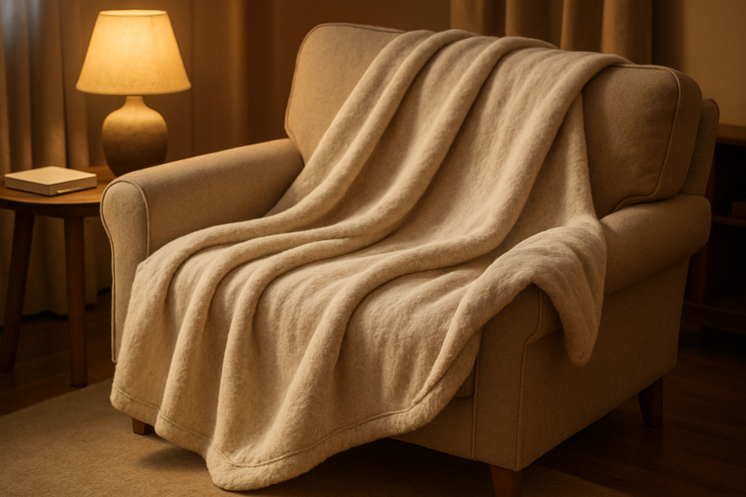 Crafted from premium flannel material, this heated blanket feels luxuriously soft, skin-friendly, and breathable. The fabric lets heat gently diffuse through without feeling stuffy or overheated. Flannel’s natural texture gives a plush, cozy wrap-around sensation that turns cold nights into a comforting embrace. Whether you’re curled up reading, watching TV, or going to sleep, the combination of heat and softness makes it feel like a warm hug.