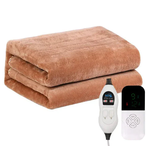 Cozy Flannel Heated Blanket