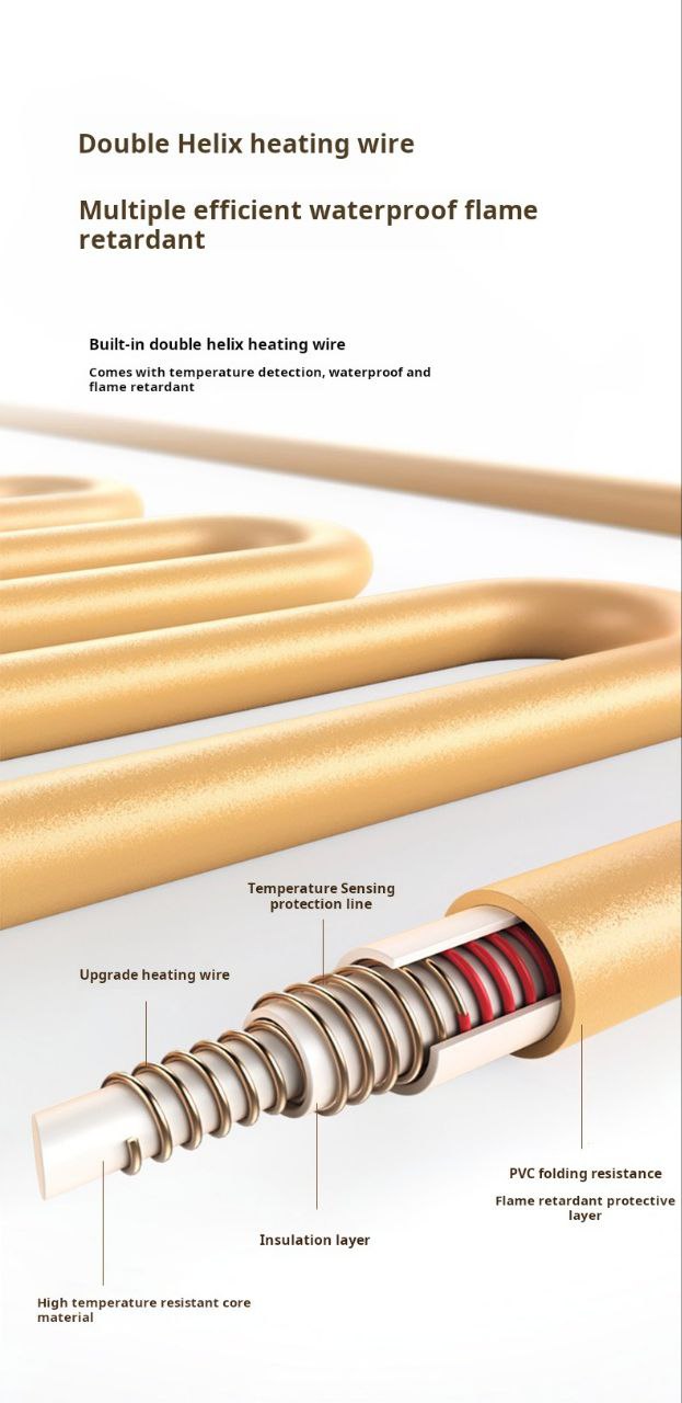 Cozy Flannel Heated Blanket